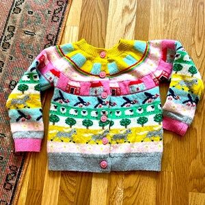 Mini Boden colorful sweater!